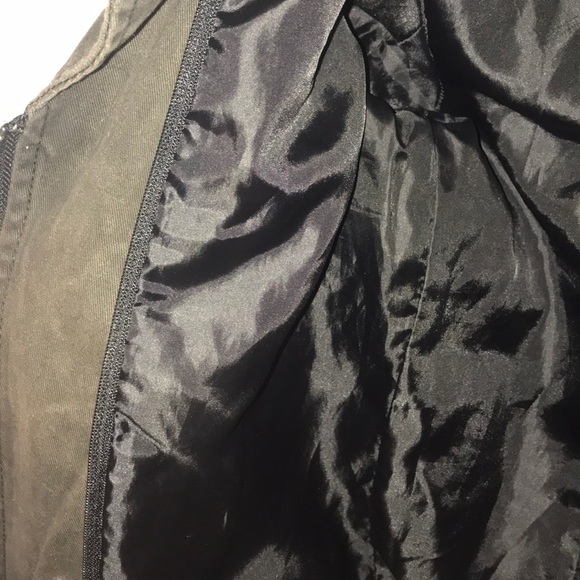 Denim/leather bomber, American Eagle Outfitters - Picture 5 of 7